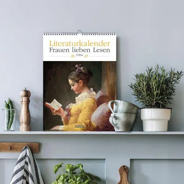 Bild: 9783819301193 | Literaturkalender Frauen lieben Lesen 2027 | Korsch Verlag | Kalender