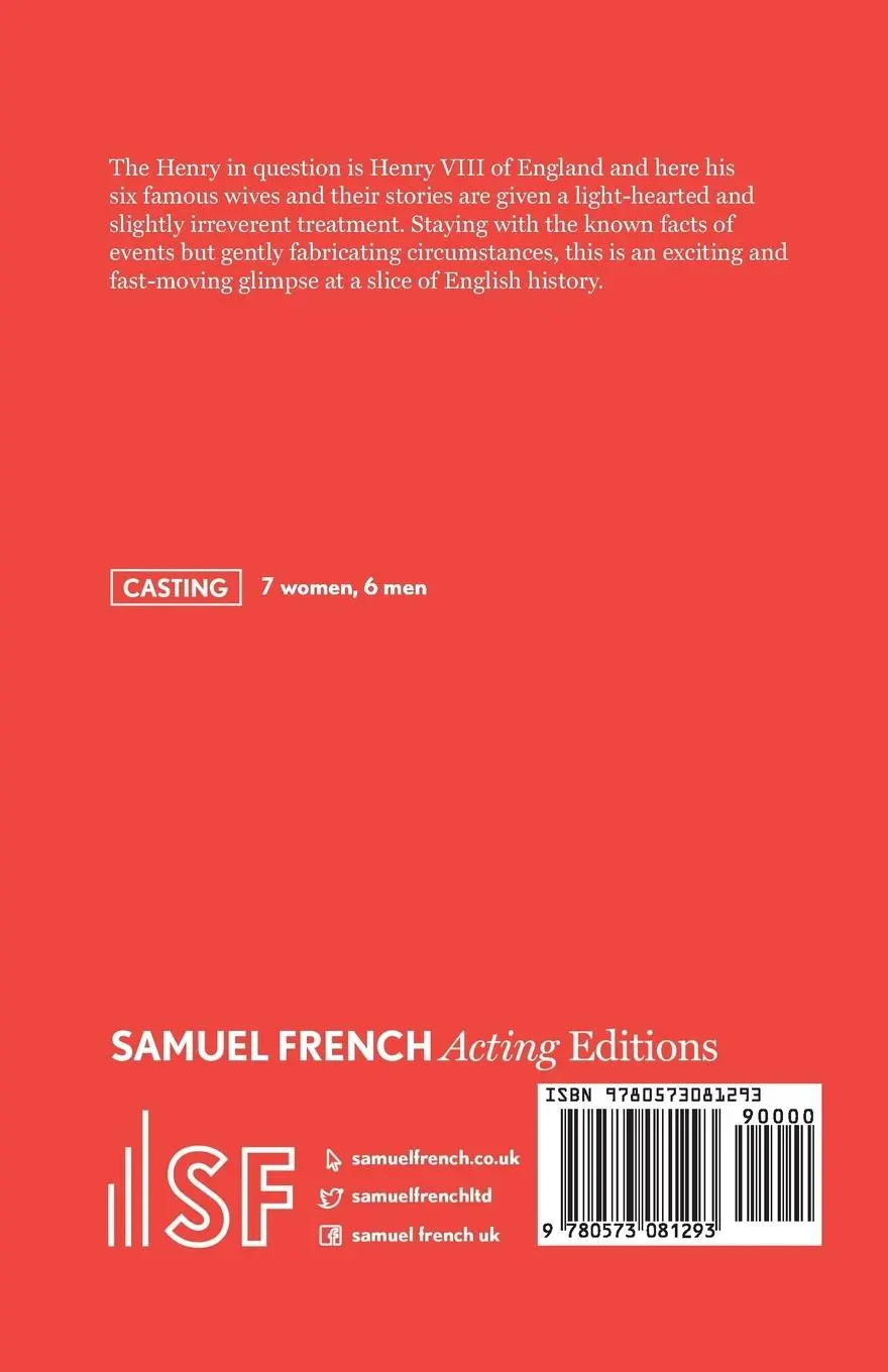 Rückseite: 9780573081293 | Henry's Wives | Leslie Bricusse | Taschenbuch | Englisch | 2017
