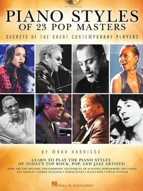 Cover: 9781458451293 | Piano Styles of 23 Pop Masters - Secrets of the Great Contemporary...