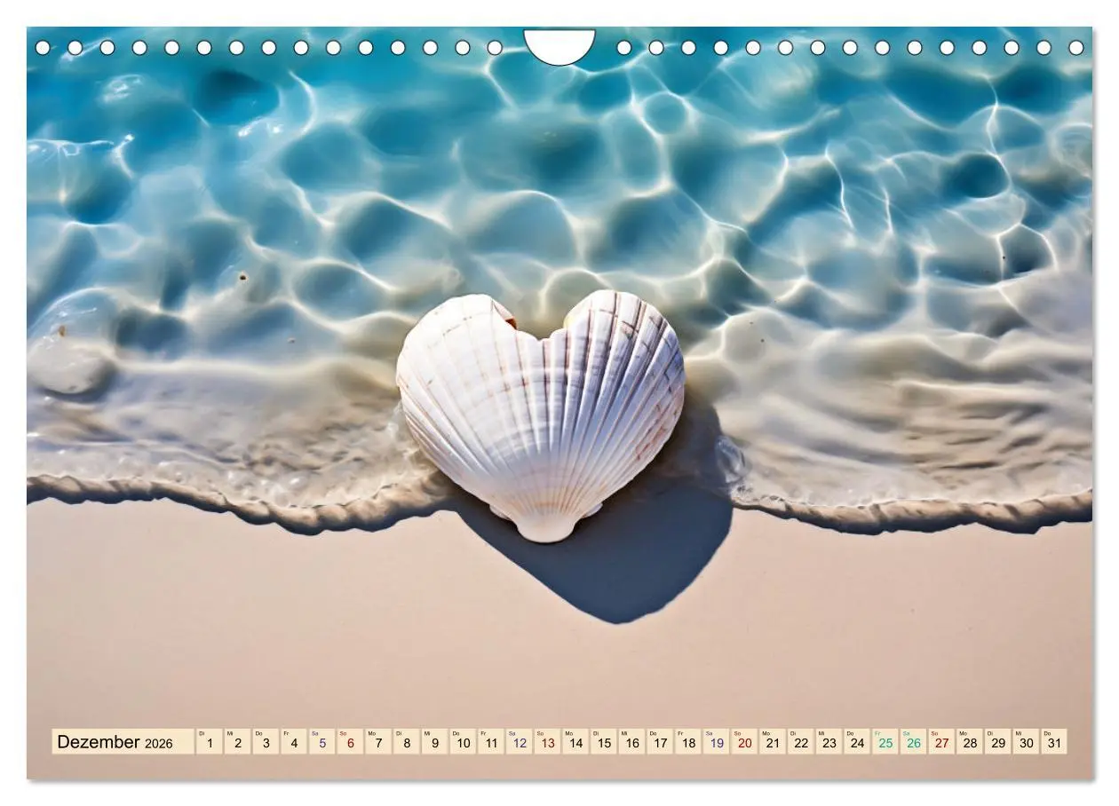 Bild: 9783457331293 | Sehnsucht Strandparadies (Wandkalender 2026 DIN A4 quer), CALVENDO...