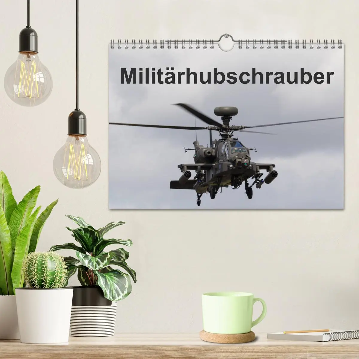 Bild: 9783457951293 | Militärhubschrauber (Wandkalender 2026 DIN A4 quer), CALVENDO...