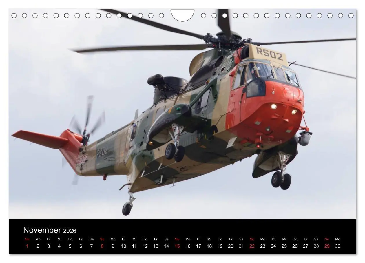 Bild: 9783457951293 | Militärhubschrauber (Wandkalender 2026 DIN A4 quer), CALVENDO...