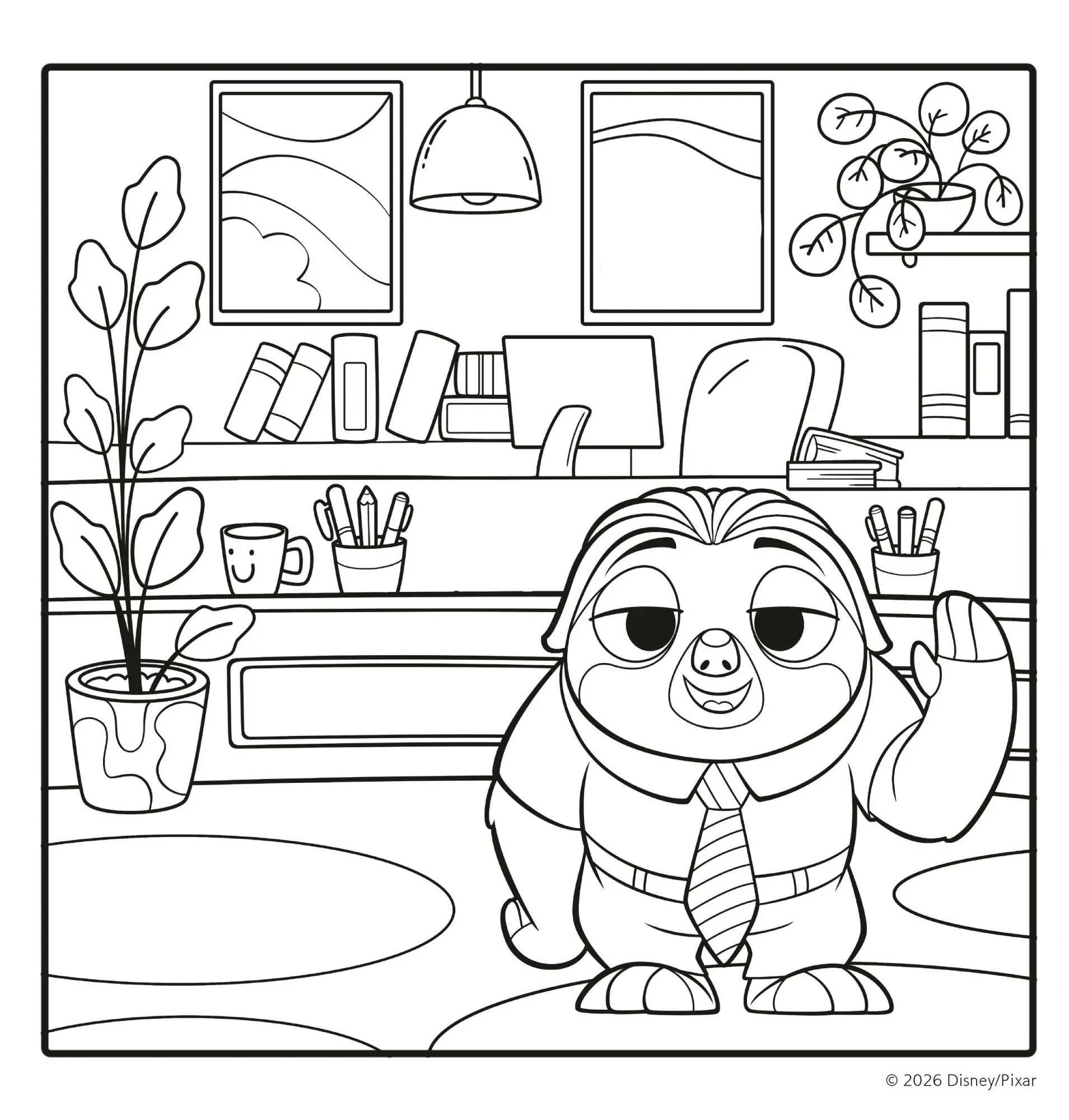 Bild: 9783473481293 | Cozy Coloring Disney - Animals | Taschenbuch | Cozy Coloring | 80 S.