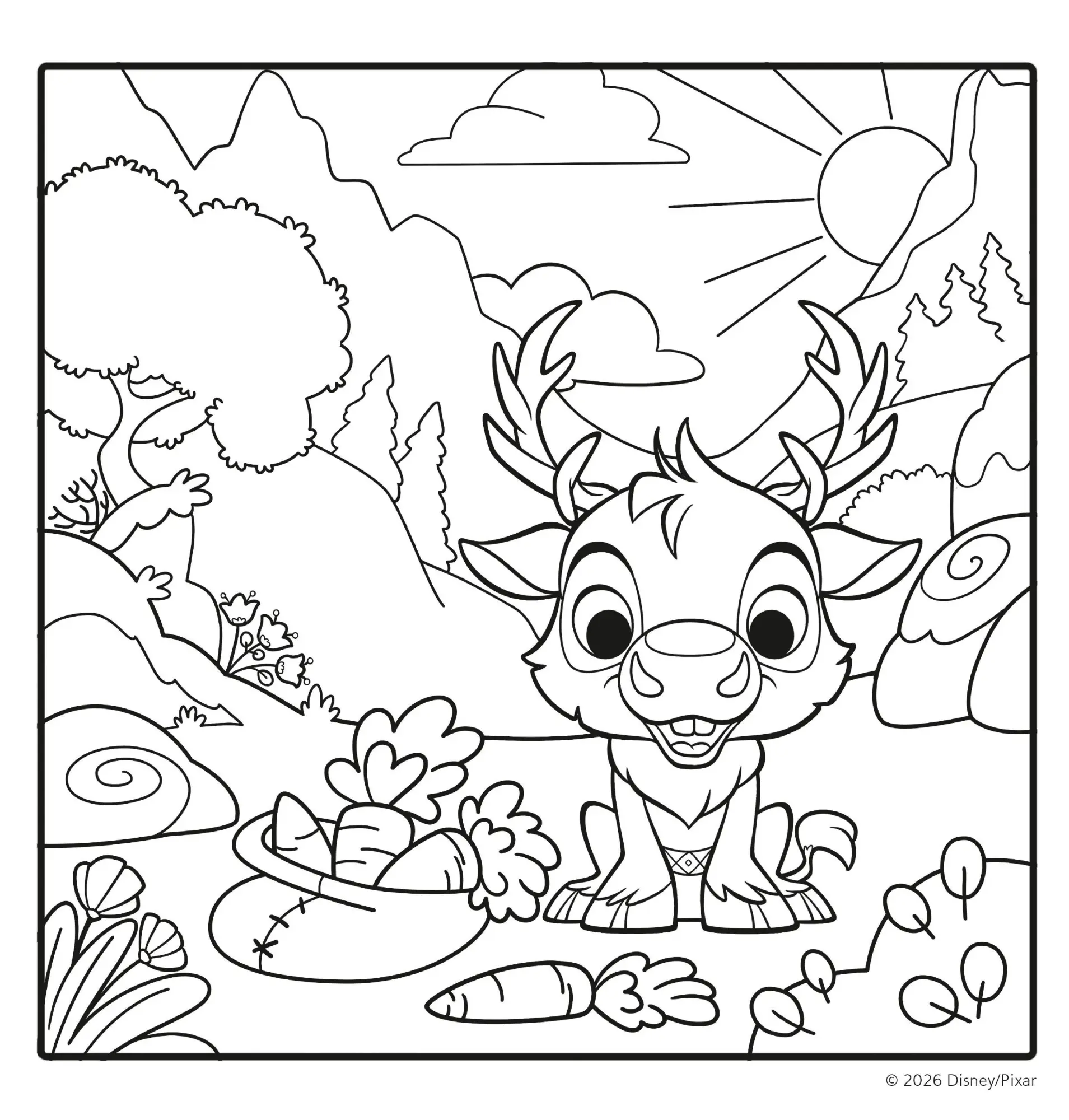 Bild: 9783473481293 | Cozy Coloring Disney - Animals | Taschenbuch | Cozy Coloring | 80 S.