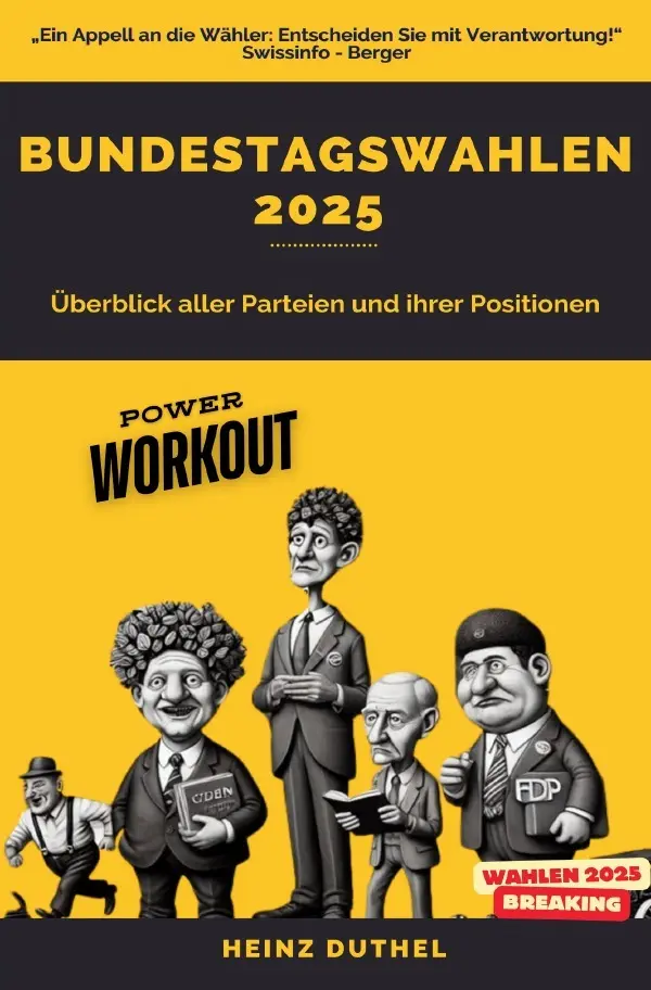 Cover: 9783818781293 | Bundestagswahlen 2025. Ein Überblick der Parteien und ihrer Positionen