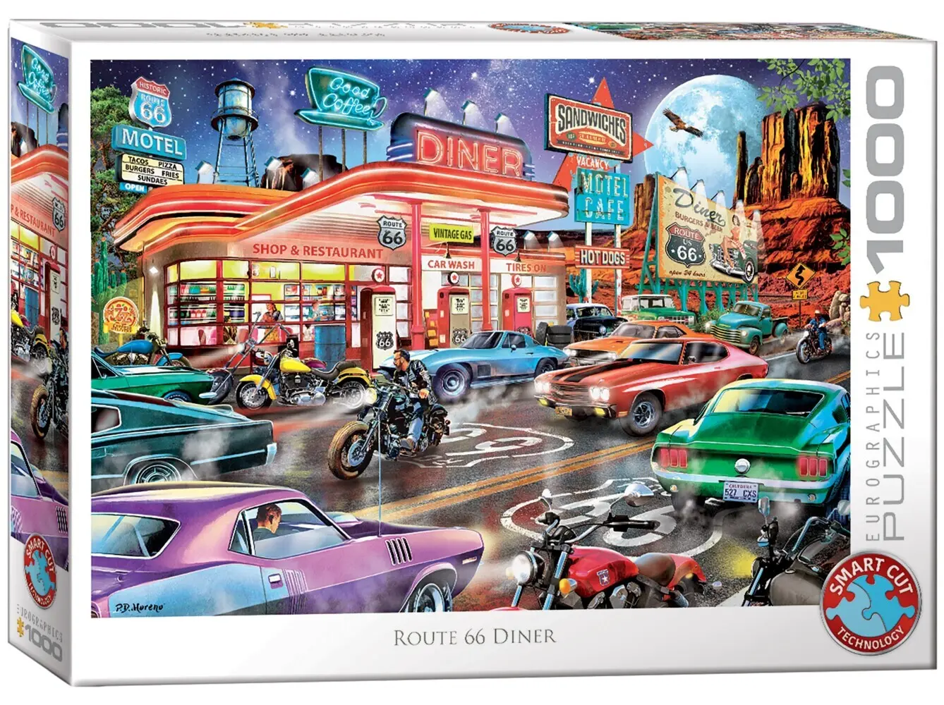Cover: 628136661393 | Diner an der Route 66 | Spiel | In Spielebox | 6000-6139 | Deutsch