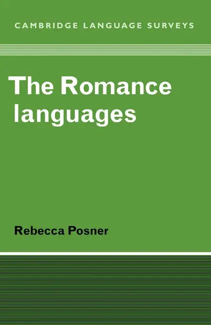 Cover: 9780521281393 | The Romance Languages | Rebecca Posner | Taschenbuch | Englisch | 2008