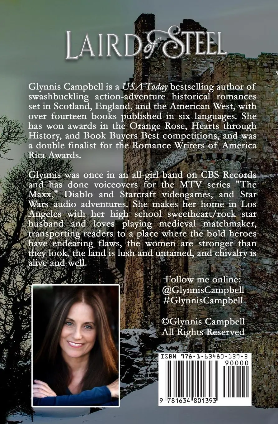 Rückseite: 9781634801393 | Laird of Steel | Glynnis Campbell | Taschenbuch | Englisch | 2023