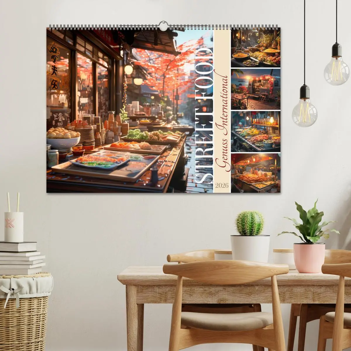 Bild: 9783457491393 | STREET FOOD Genuss International (Wandkalender 2026 DIN A2 quer),...
