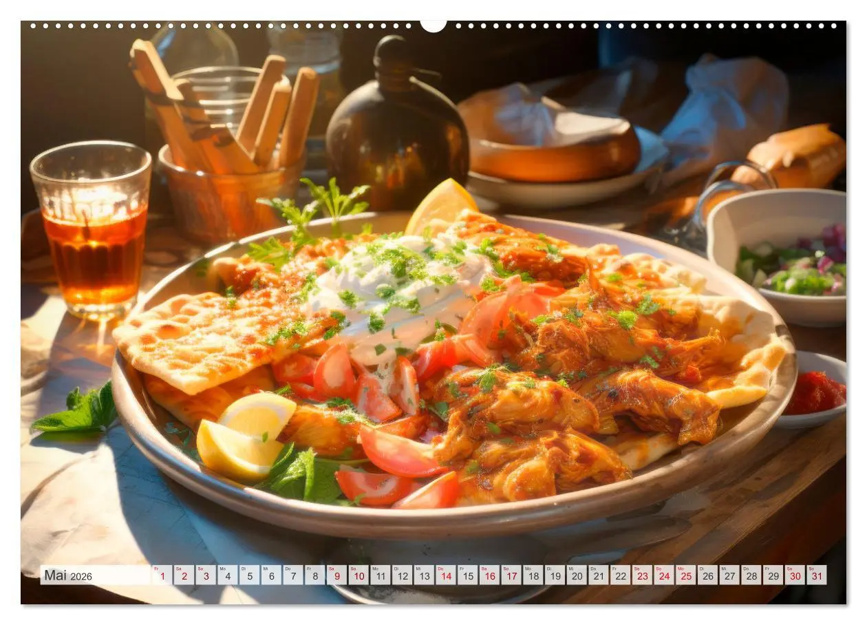 Bild: 9783457491393 | STREET FOOD Genuss International (Wandkalender 2026 DIN A2 quer),...