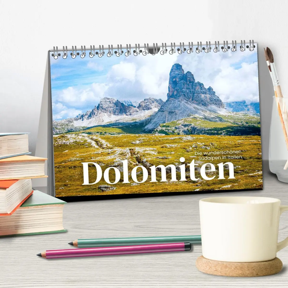 Bild: 9783457561393 | Dolomiten - Die wunderschönen Südalpen in Italien. (Tischkalender...