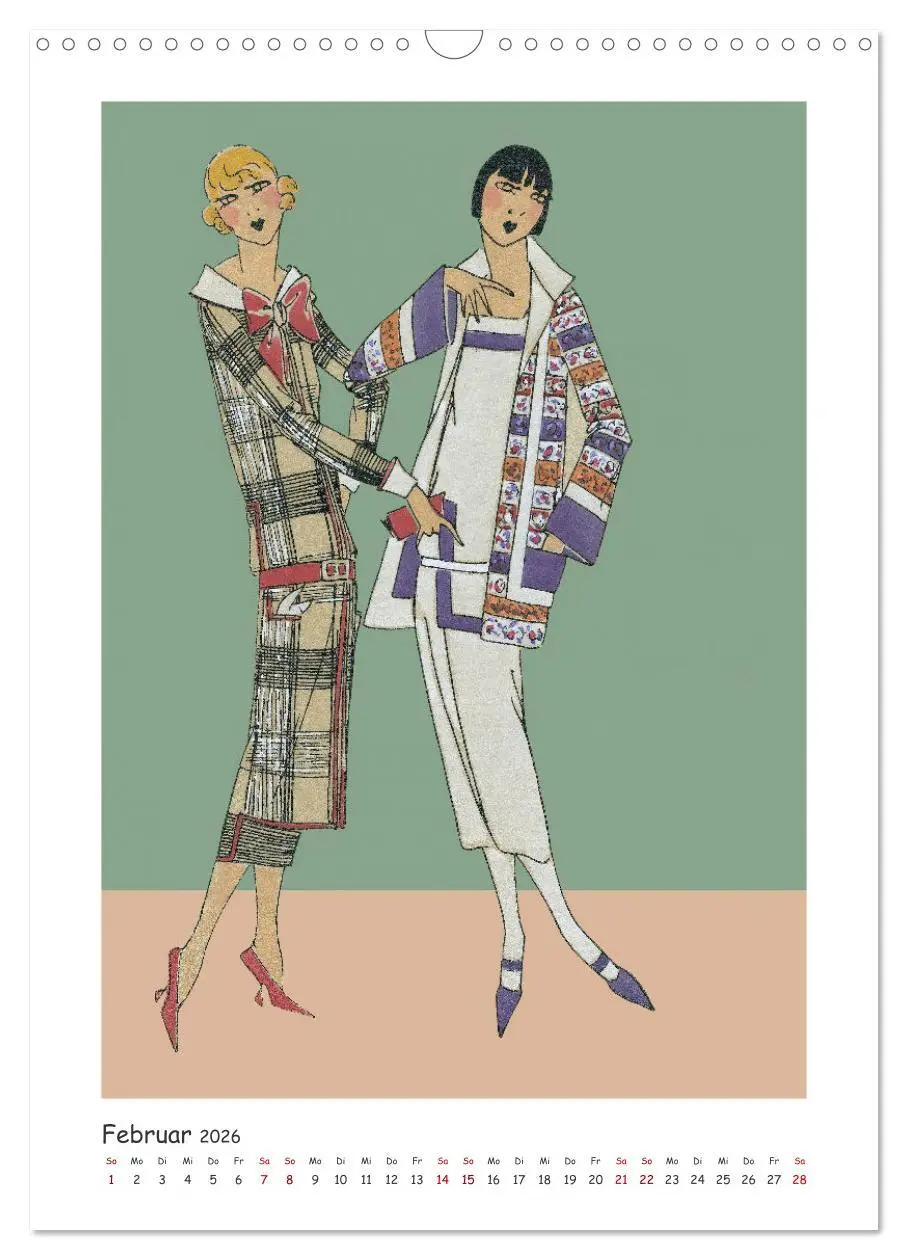 Bild: 9783457941393 | Paris Fashion Art déco (Wandkalender 2026 DIN A3 hoch), CALVENDO...