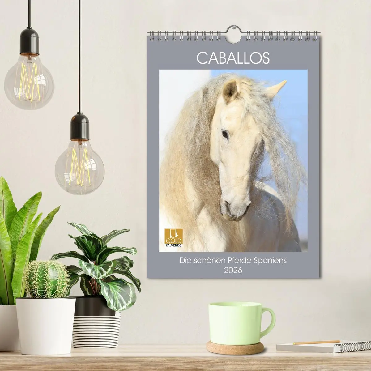 Bild: 9783516411393 | Caballos - Die schönen Pferde Spaniens (Wandkalender 2026 DIN A4...