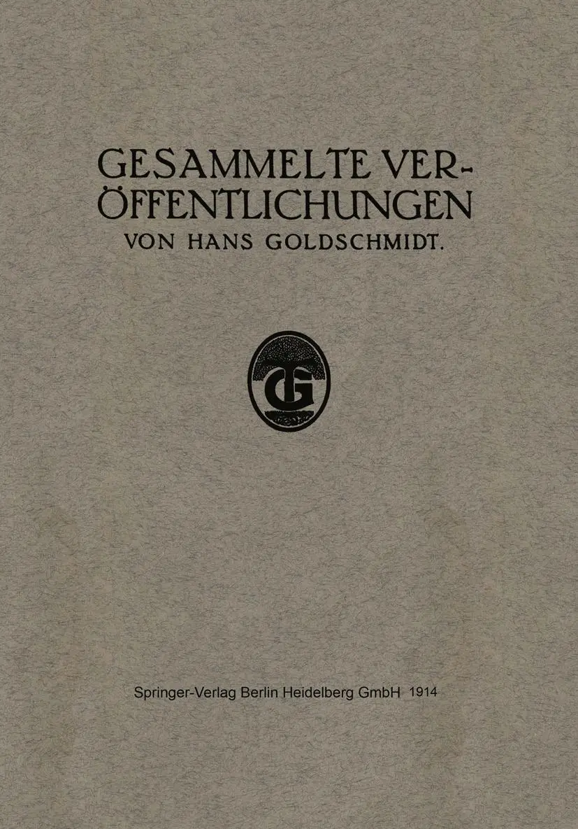 Gesammelte Veröffentlichungen