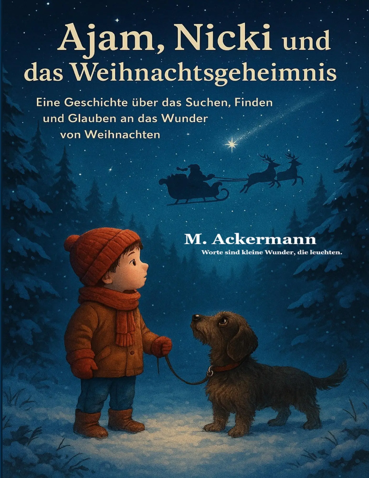 Cover: 9783695161393 | Ajam, Nicki und das Weihnachtsgeheimnis | Martin Ackermann (u. a.)