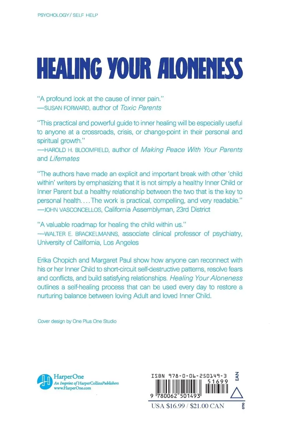 Rückseite: 9780062501493 | Healing Your Aloneness | Margaret Paul | Taschenbuch | Englisch | 1990