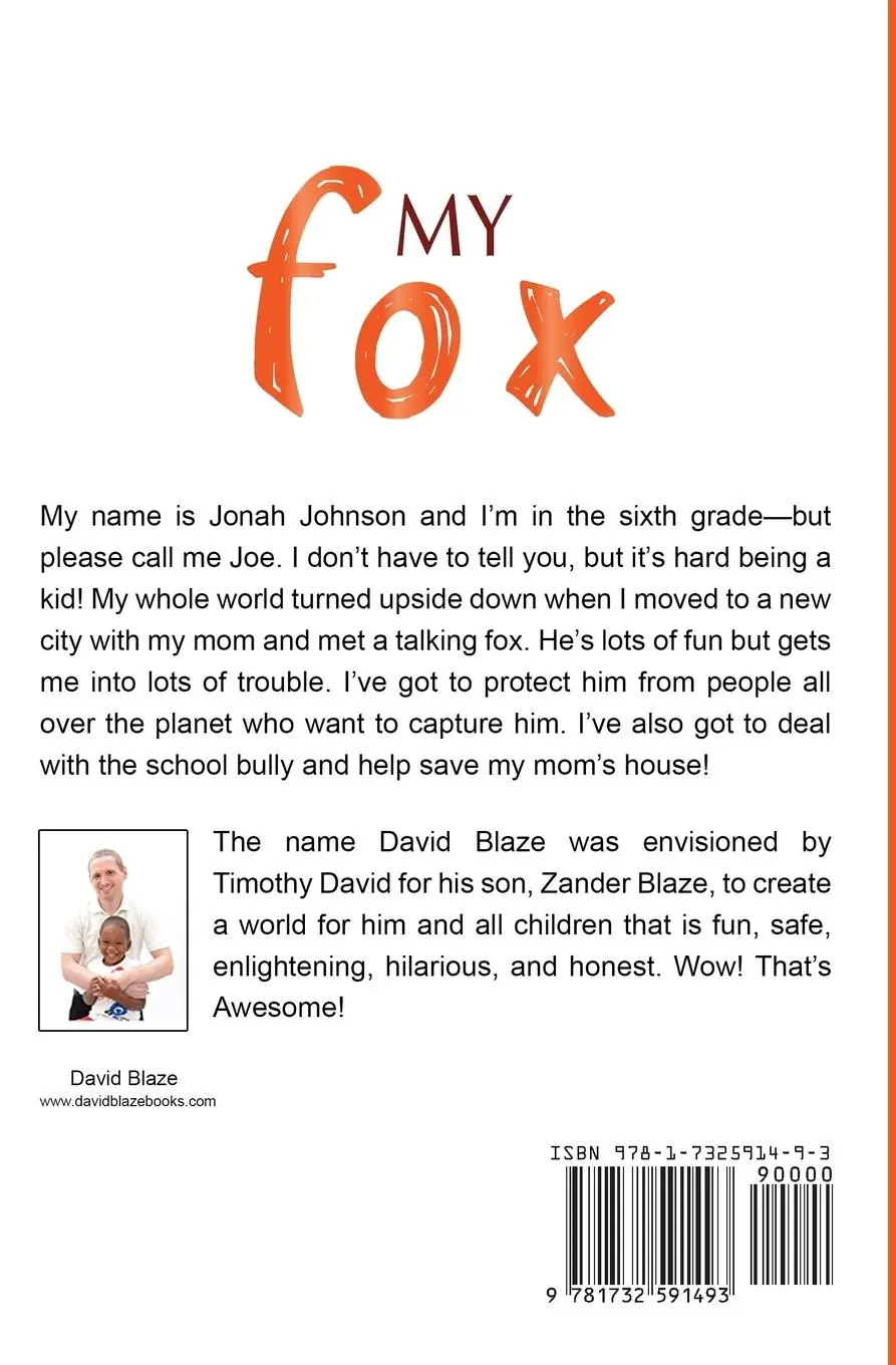 Rückseite: 9781732591493 | My Fox Series | Books 1-3: My Fox Collection | David Blaze | Buch
