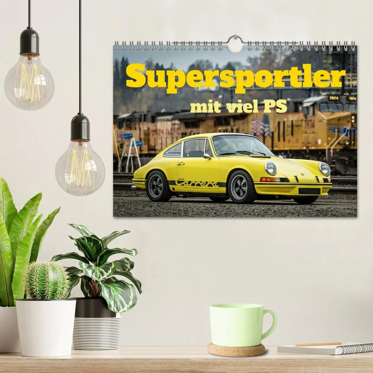 Bild: 9783457311493 | Supersportler mit viel PS (Wandkalender 2026 DIN A4 quer), CALVENDO...