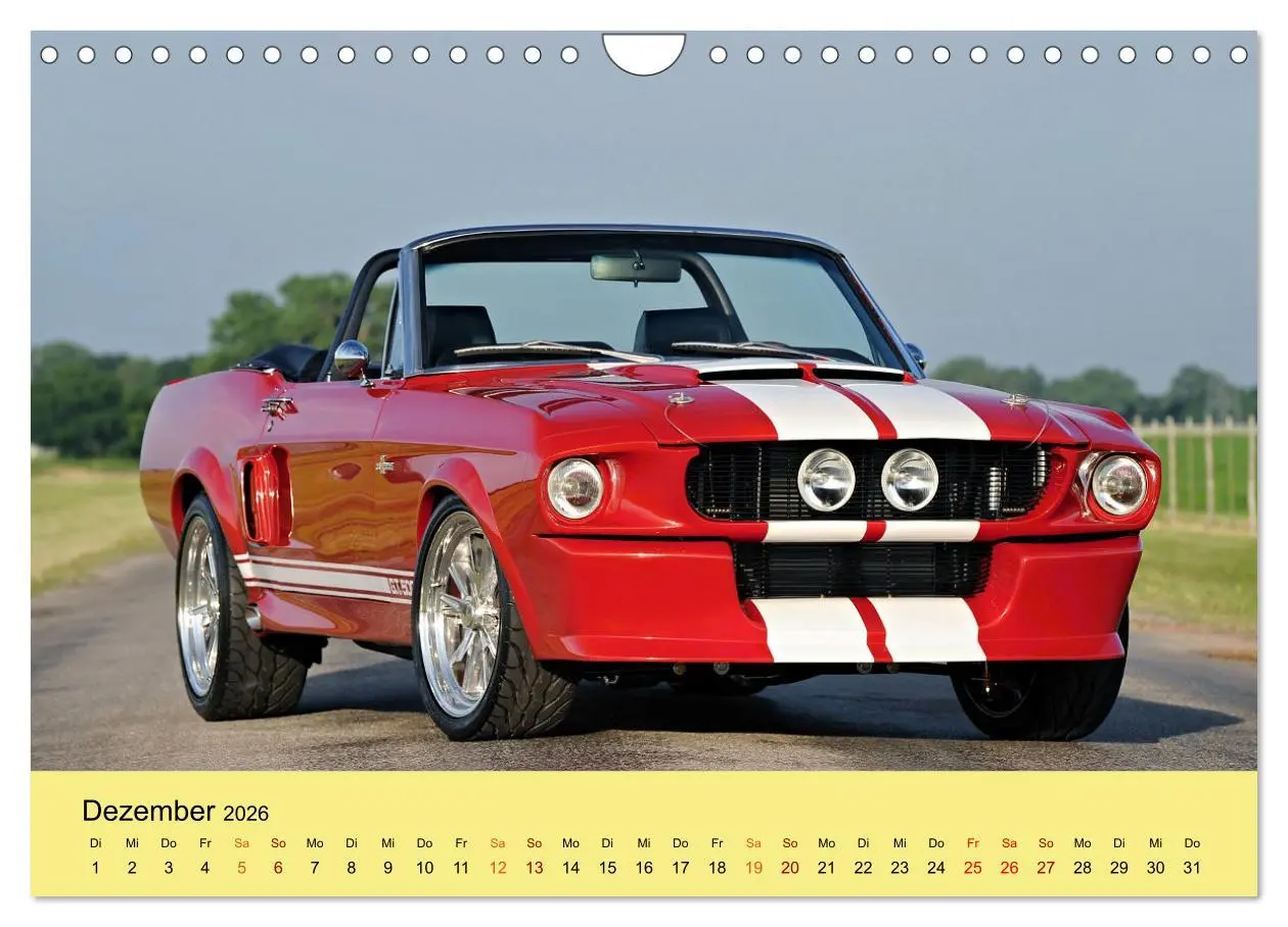 Bild: 9783457311493 | Supersportler mit viel PS (Wandkalender 2026 DIN A4 quer), CALVENDO...