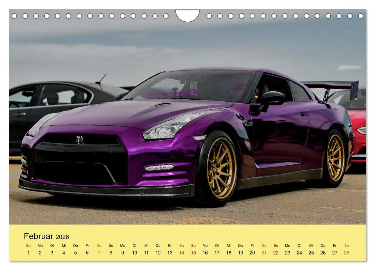 Bild: 9783457311493 | Supersportler mit viel PS (Wandkalender 2026 DIN A4 quer), CALVENDO...