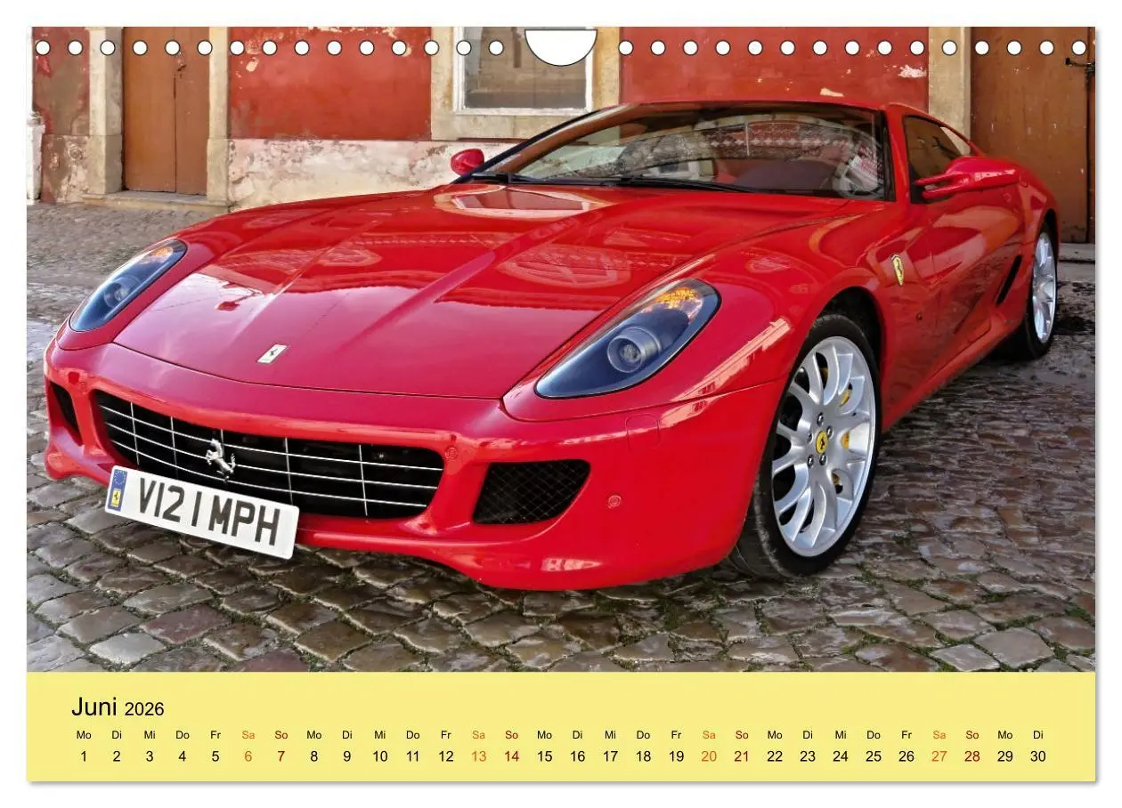 Bild: 9783457311493 | Supersportler mit viel PS (Wandkalender 2026 DIN A4 quer), CALVENDO...