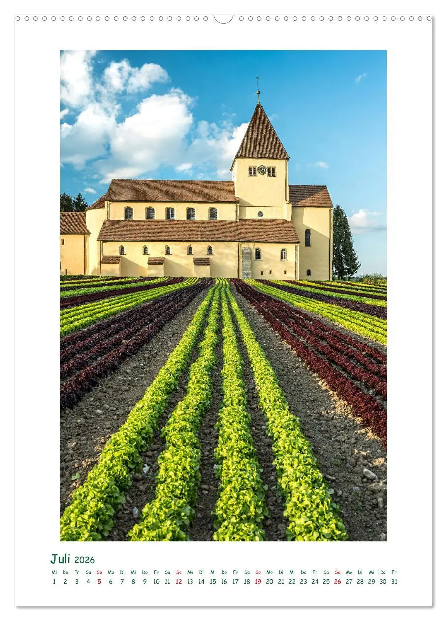 Bild: 9783516261493 | Insel Reichenau im Bodensee (hochwertiger Premium Wandkalender 2026...