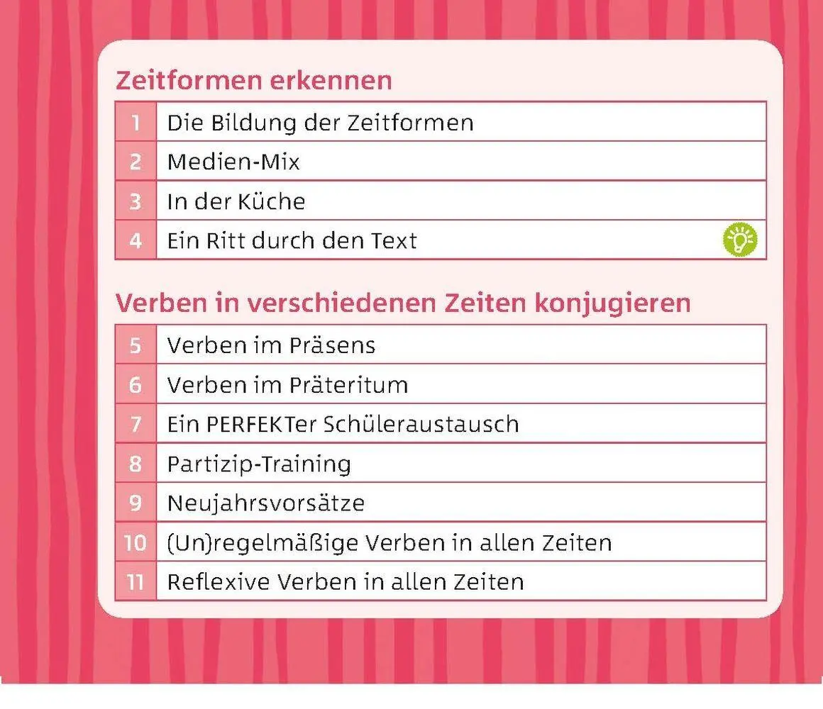 Bild: 9783834671493 | Verbkonjugation &amp; Zeitformen | 20 interaktive Übungen. Klasse 5-7
