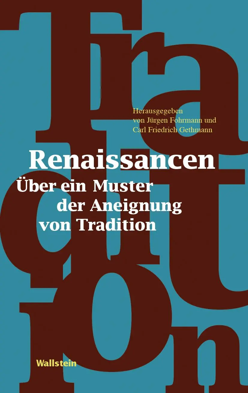 Cover: 9783835351493 | Renaissancen | Jürgen Fohrmann | Taschenbuch | 344 S. | Deutsch | 2022