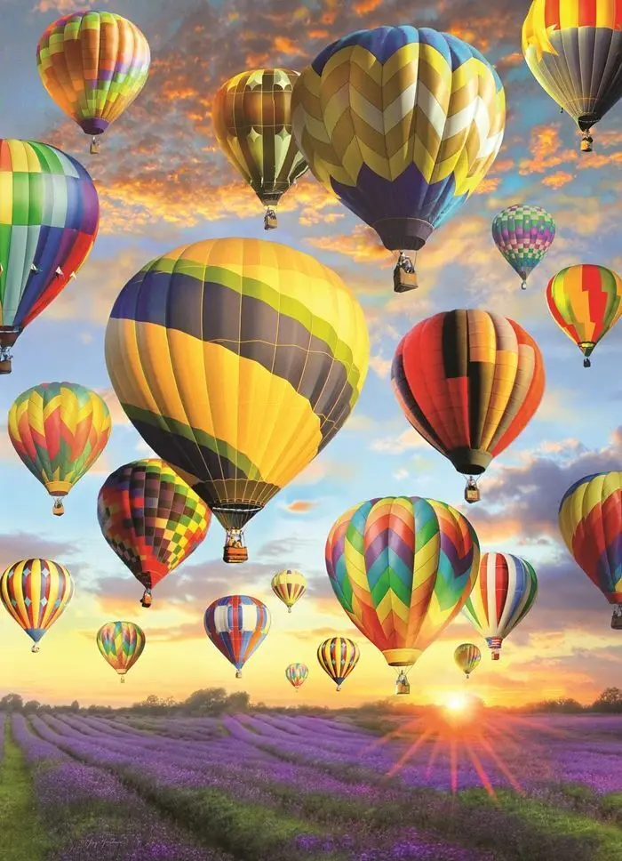Bild: 625012401593 | COBBLE HILL PUZZLES - Heissluftballons 1000 Teile | Spiel | In Karton