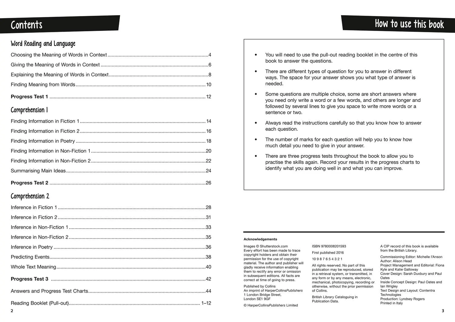 Bild: 9780008201593 | KS2 Reading SATs Practice Question Book | For the 2025 Tests | Ks2