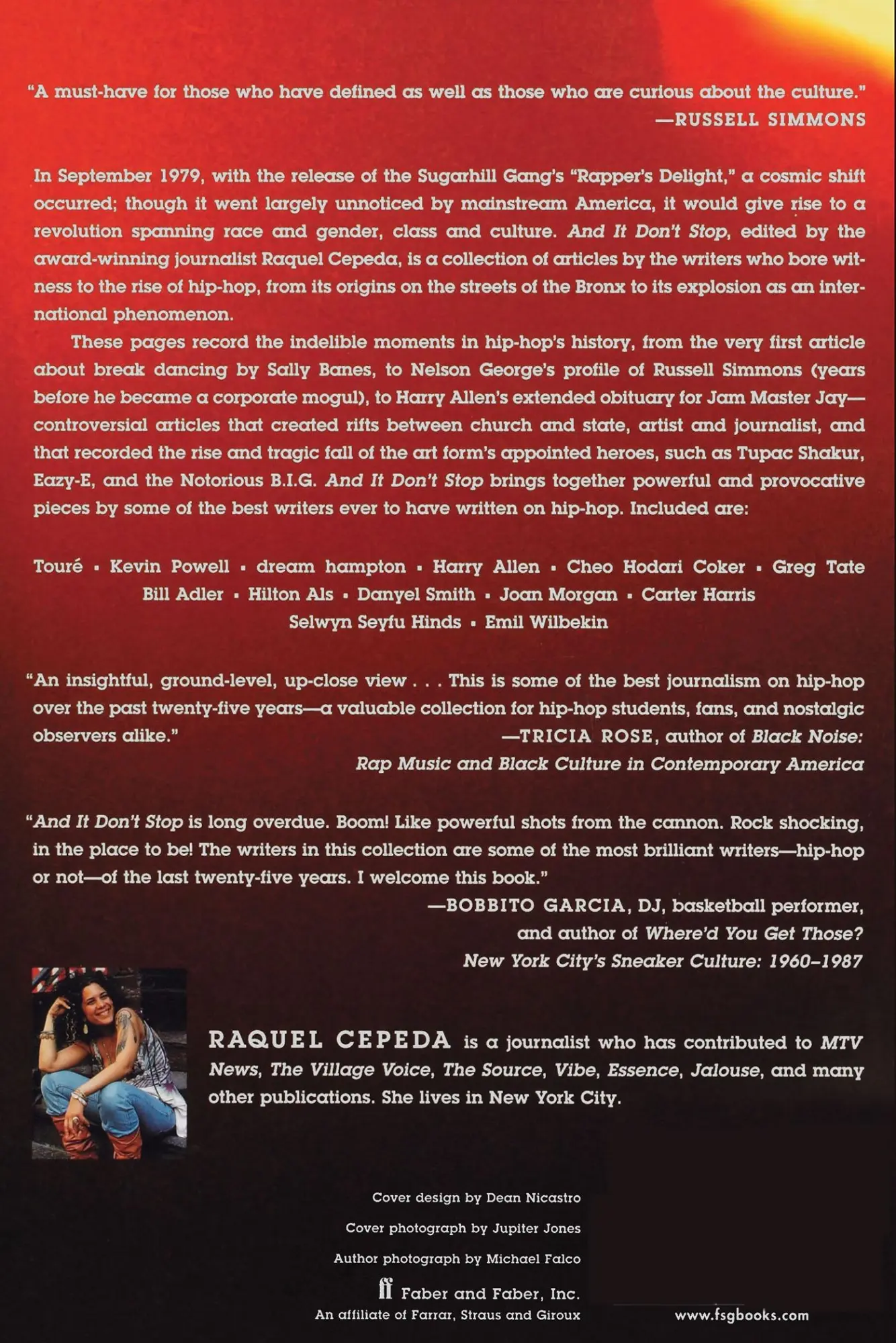 Rückseite: 9780571211593 | And It Don't Stop | Raquel Cepeda | Taschenbuch | Englisch | 2004