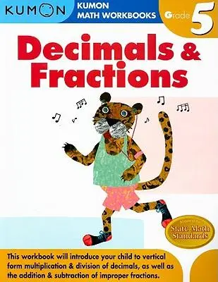 Cover: 9781933241593 | Kumon Grade 5 Decimals &amp; Fractions | Publishing Kumon | Taschenbuch