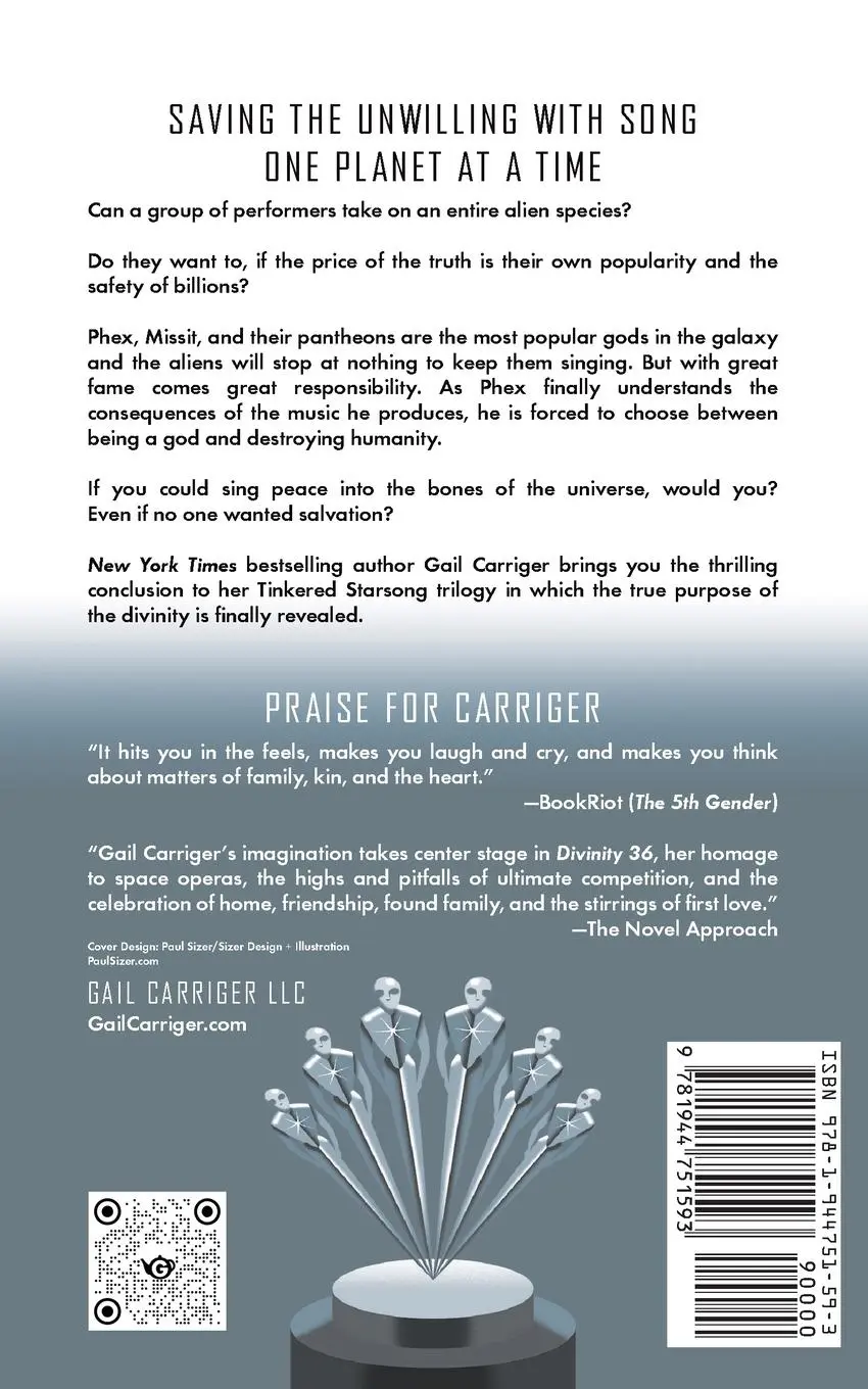 Rückseite: 9781944751593 | Dome 6 | Tinkered Starsong Book 3 | Gail Carriger | Taschenbuch | 2023