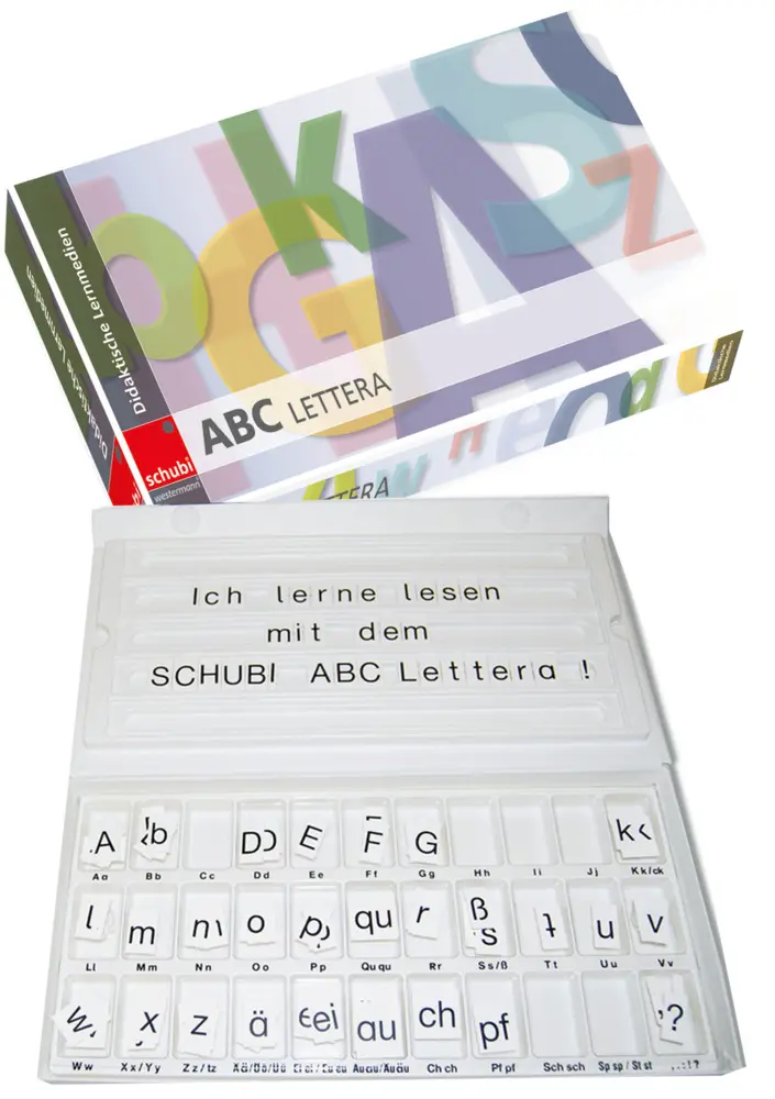 Cover: 9783039761593 | ABC-Lettera | Lesekasten mit 350 Buchstaben | Box | Deutsch | 2025