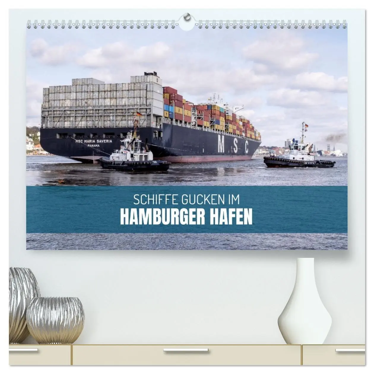 Cover: 9783457471593 | Schiffe gucken im Hamburger Hafen (hochwertiger Premium...