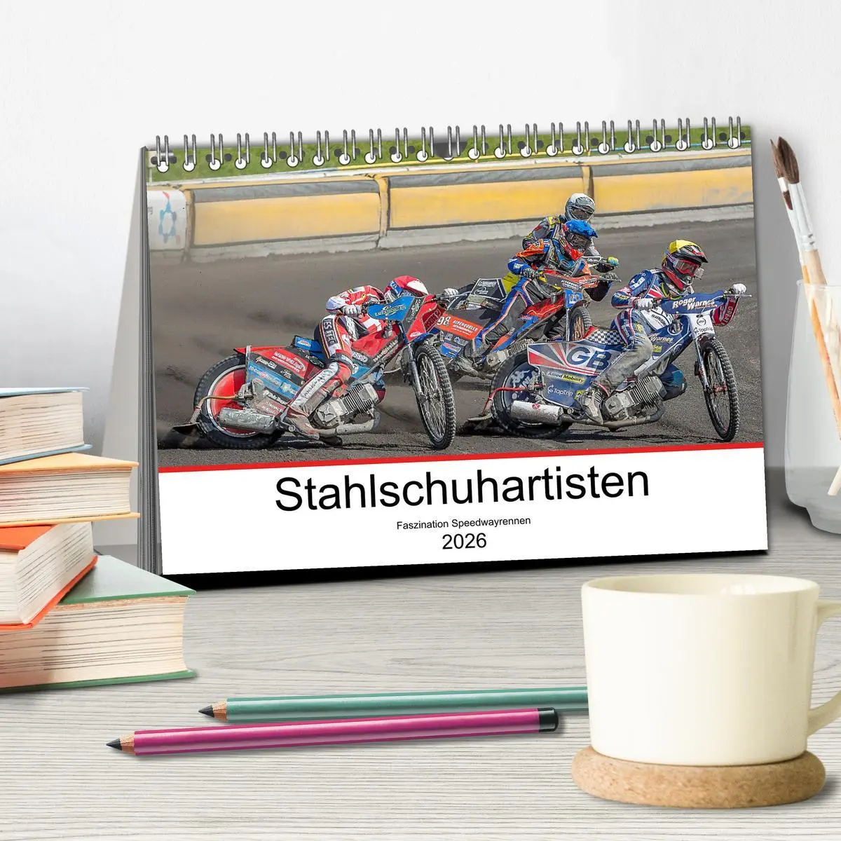 Bild: 9783457611593 | Stahlschuhartisten (Tischkalender 2026 DIN A5 quer), CALVENDO...