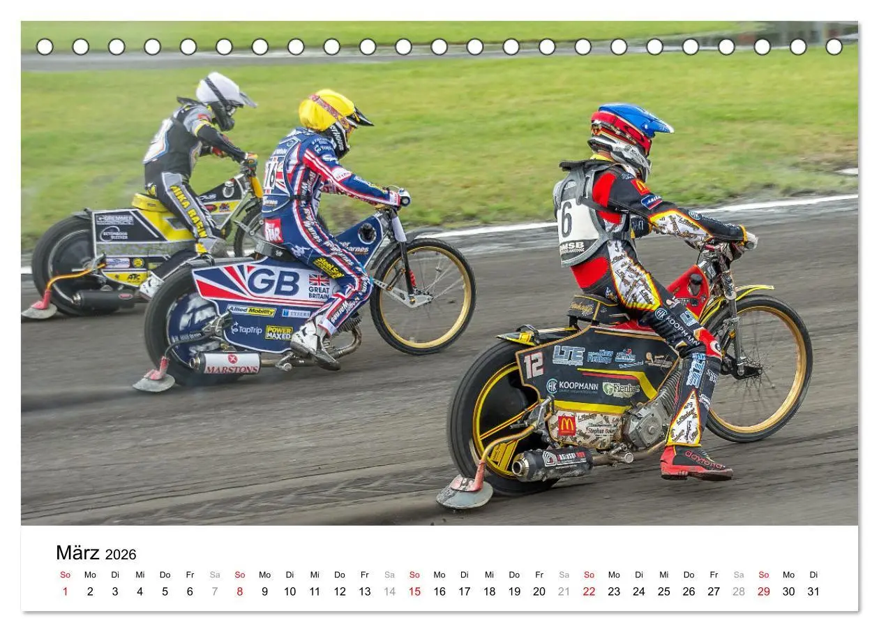 Bild: 9783457611593 | Stahlschuhartisten (Tischkalender 2026 DIN A5 quer), CALVENDO...