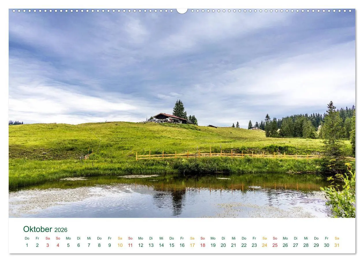 Bild: 9783457781593 | Auf der Winklmoosalm (Wandkalender 2026 DIN A2 quer), CALVENDO...