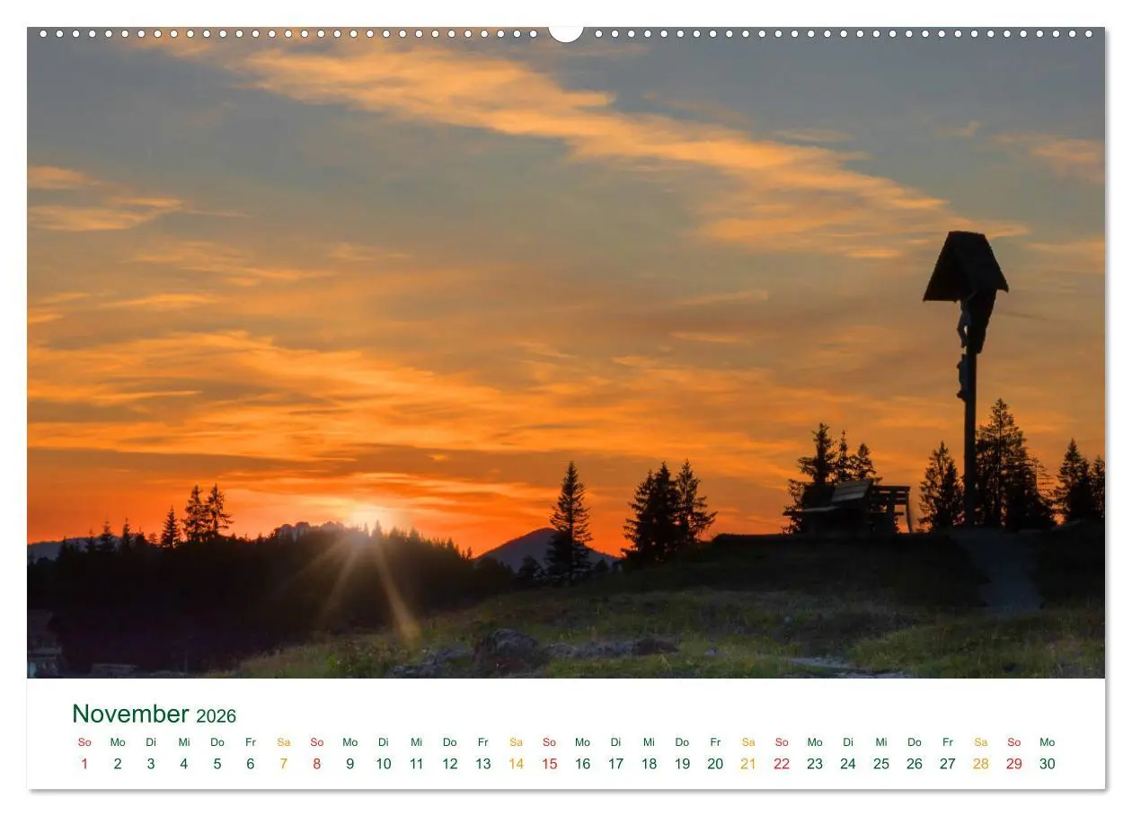 Bild: 9783457781593 | Auf der Winklmoosalm (Wandkalender 2026 DIN A2 quer), CALVENDO...