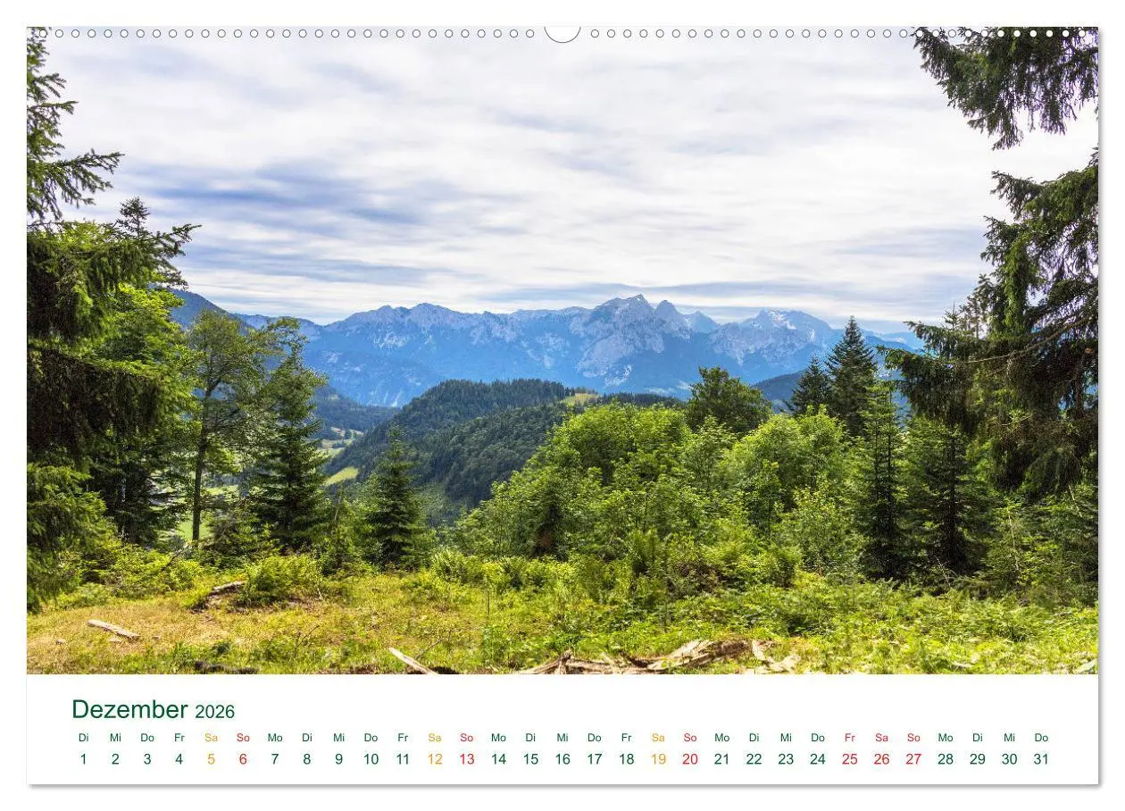 Bild: 9783457781593 | Auf der Winklmoosalm (Wandkalender 2026 DIN A2 quer), CALVENDO...