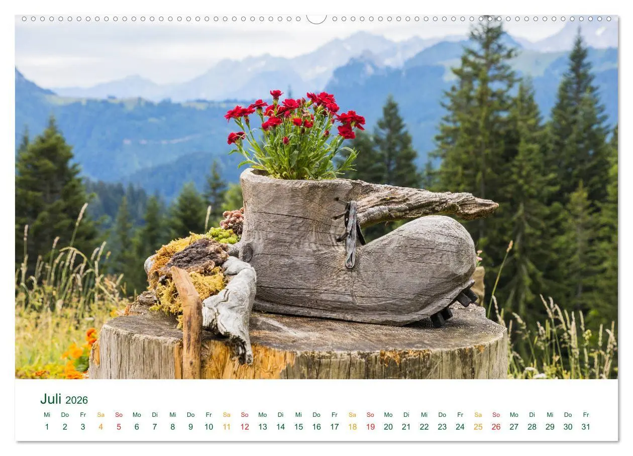 Bild: 9783457781593 | Auf der Winklmoosalm (Wandkalender 2026 DIN A2 quer), CALVENDO...