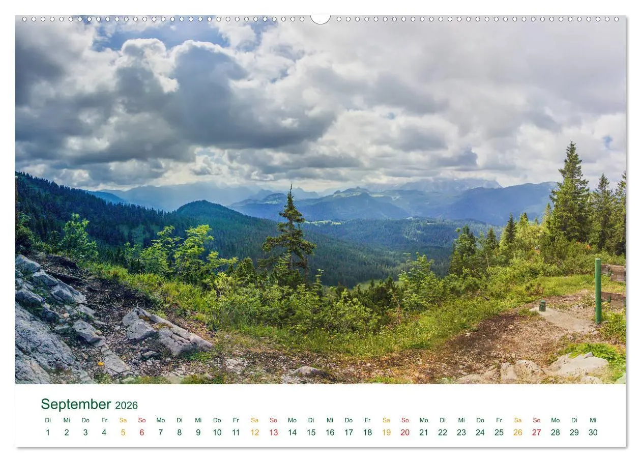Bild: 9783457781593 | Auf der Winklmoosalm (Wandkalender 2026 DIN A2 quer), CALVENDO...