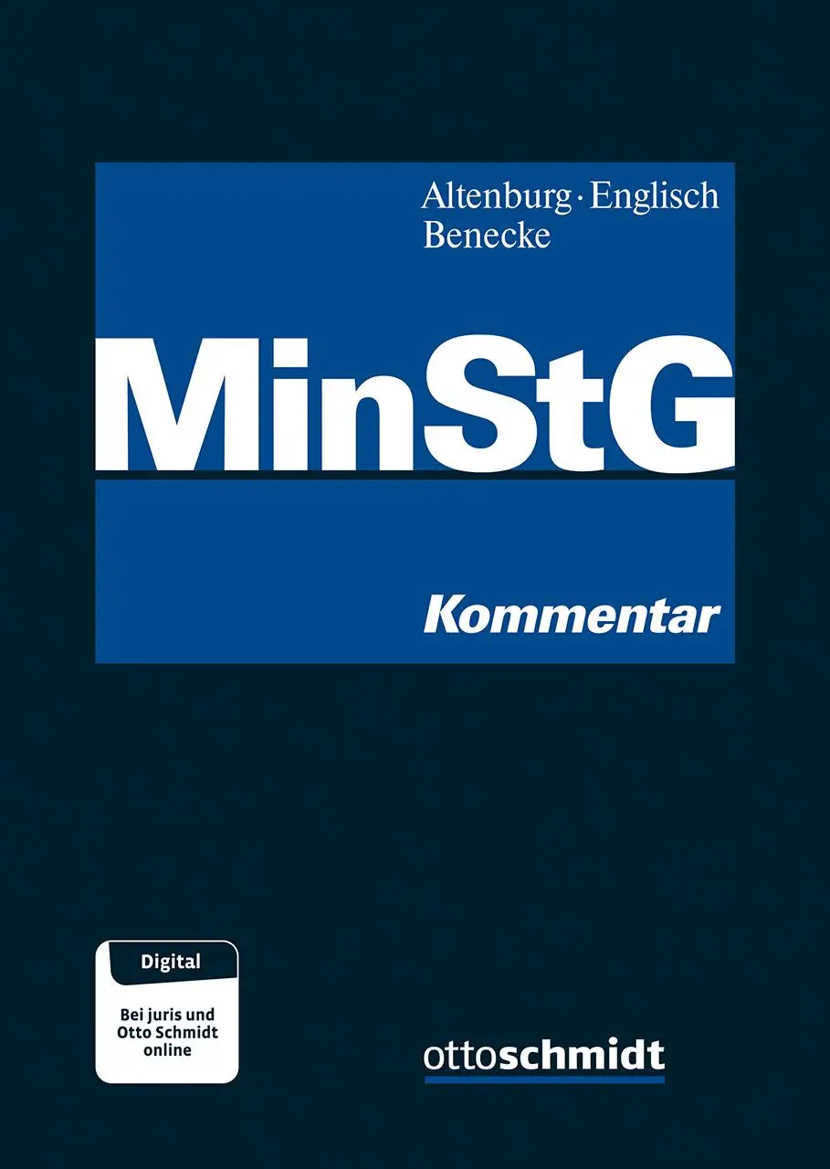 Cover: 9783504201593 | MinStG | Nadia Altenburg (u. a.) | Buch | 1649 S. | Deutsch | 2026