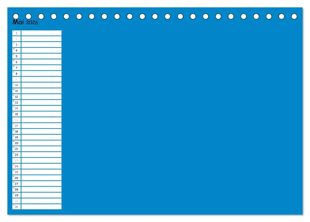 Bild: 9783516011593 | Bunter Bastelkalender (Tischkalender 2026 DIN A5 quer), CALVENDO...