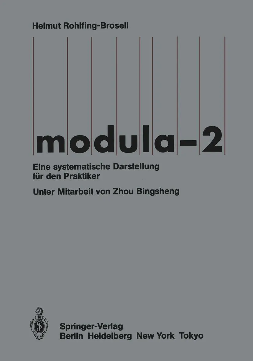 Cover: 9783540151593 | Modula-2 | Eine systematische Darstellung für den Praktiker | Buch