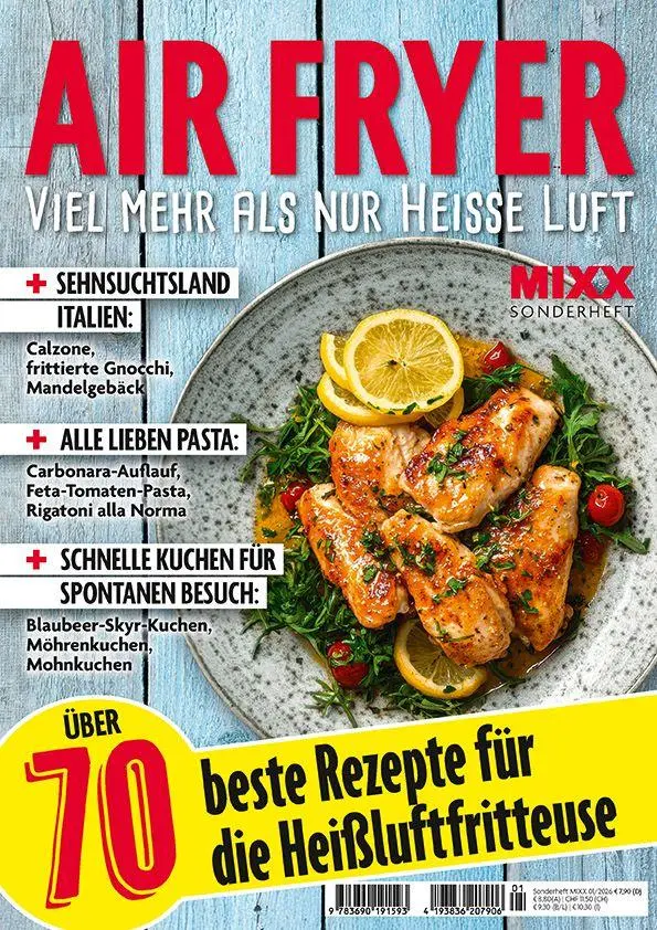Cover: 9783690191593 | Sonderheft MIXX: Air Fryer-Spezial 01/2026 | Taschenbuch | 98 S.