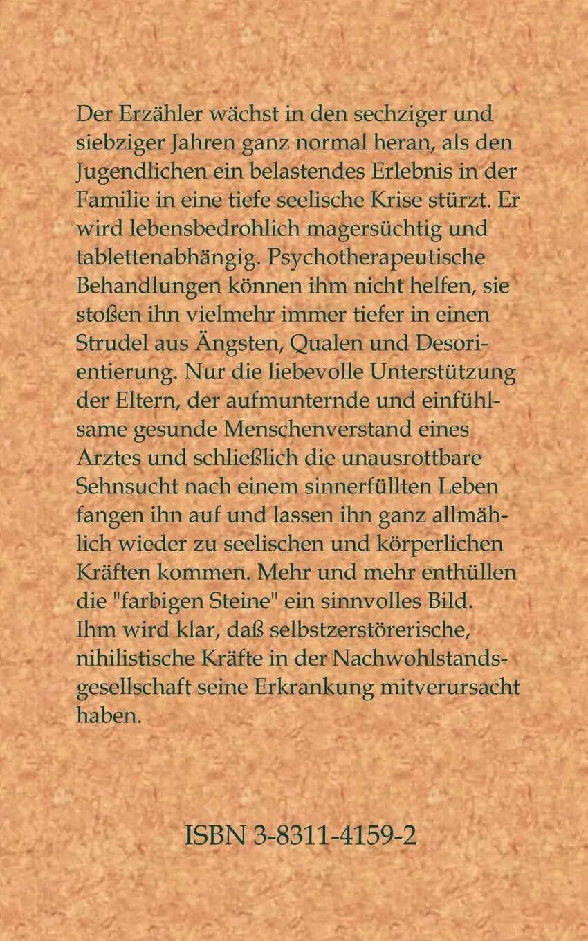 Rückseite: 9783831141593 | Farbige Steine | Christian von Kamp | Taschenbuch | 156 S. | Deutsch