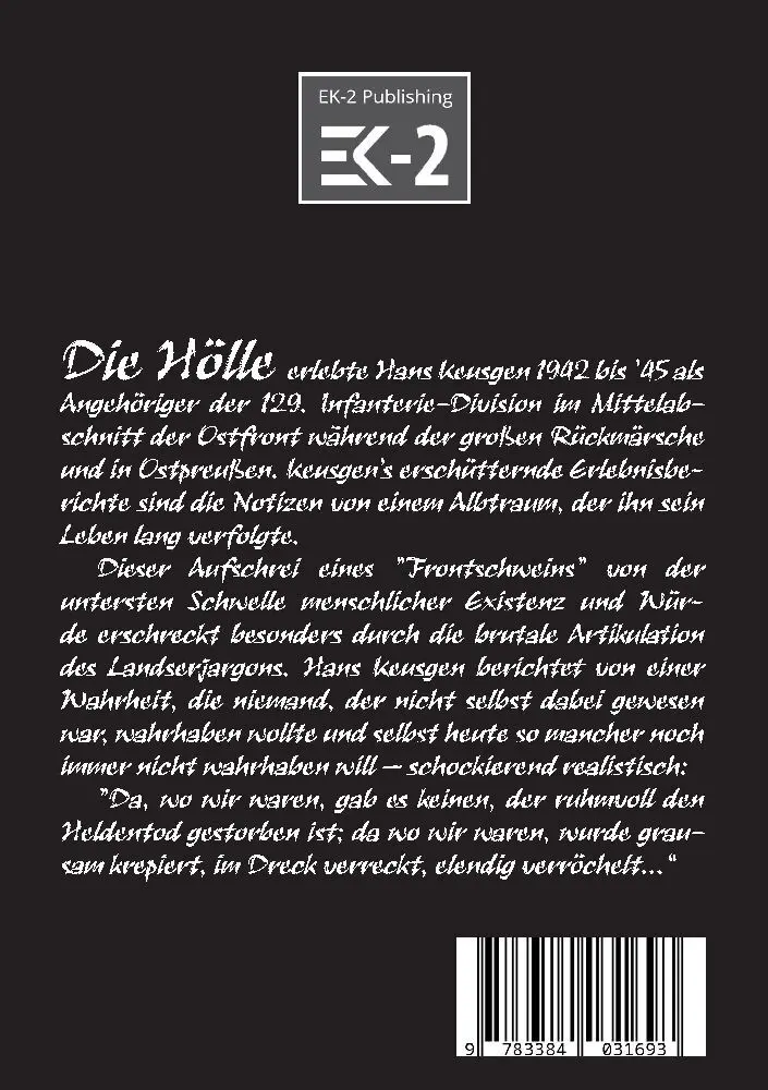 Bild: 9783384031693 | Aufschrei eines Frontschweins | Hans Keusgen (u. a.) | Taschenbuch