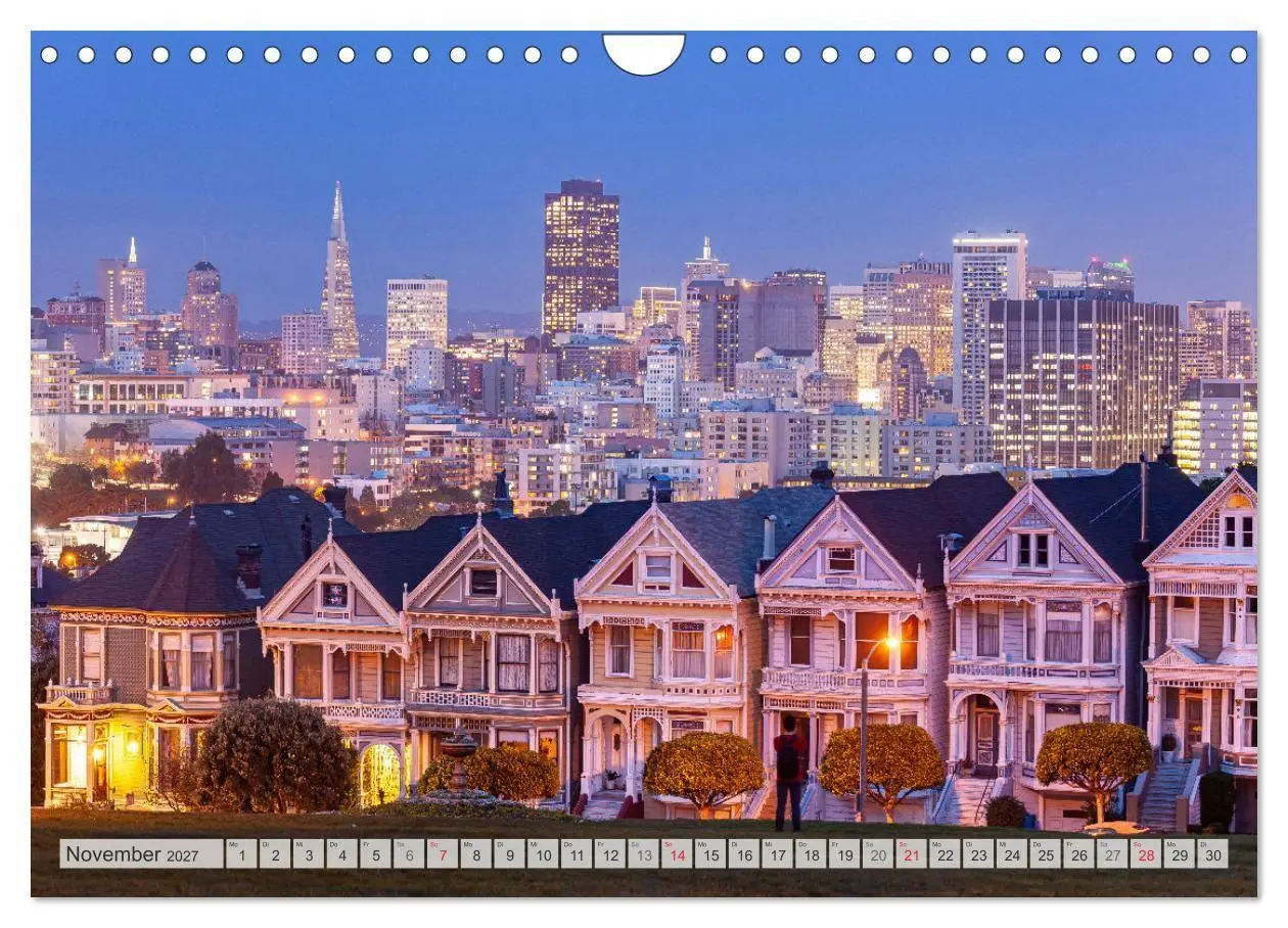Bild: 9783594151693 | Kalifornien - USA - San Francisco (Wandkalender 2027 DIN A4 quer),...