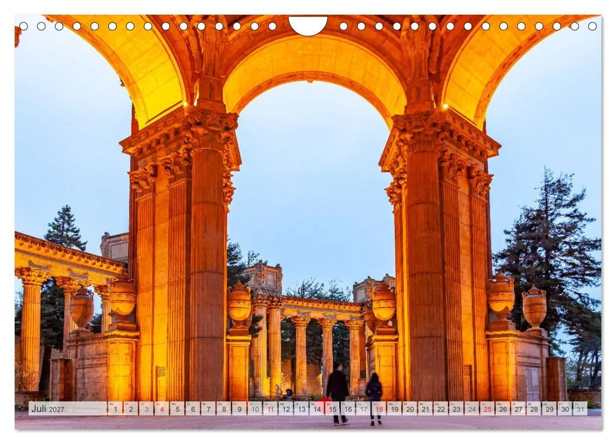 Bild: 9783594151693 | Kalifornien - USA - San Francisco (Wandkalender 2027 DIN A4 quer),...